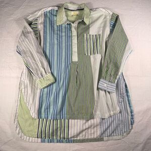 Anthropologie Multicolor Striped Blouse